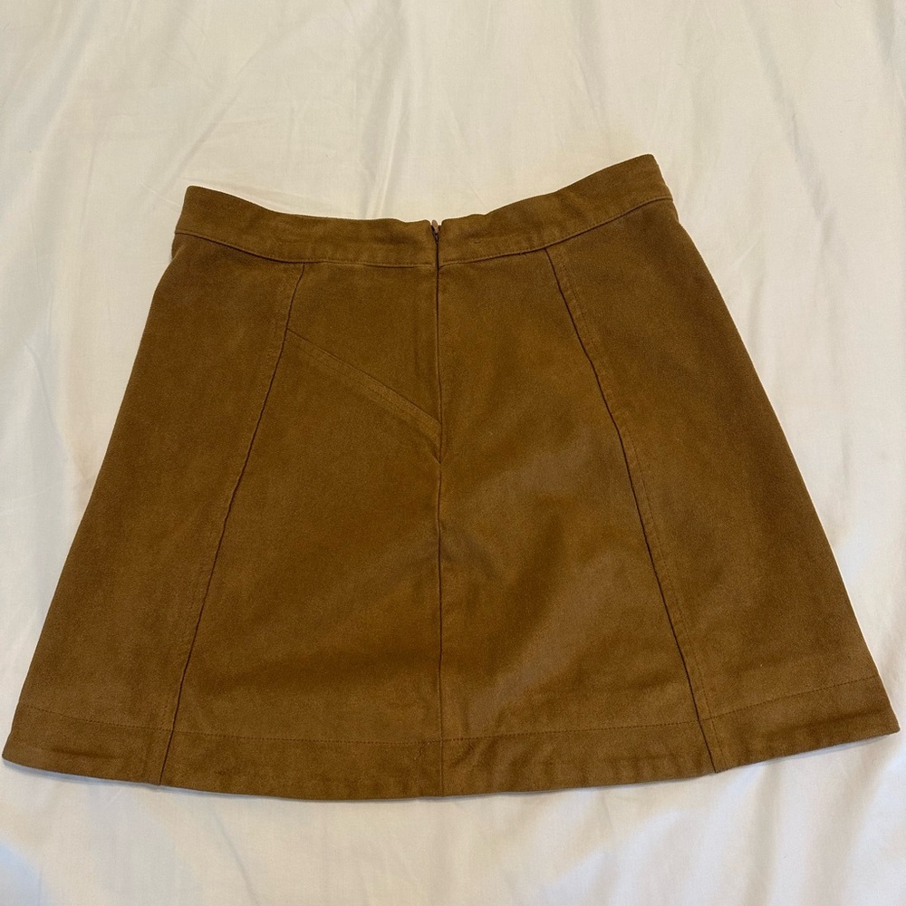 Abercrombie & Fitch Brown A-Line Mini Skirt Casual